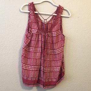 Lucky Brand Flare Top